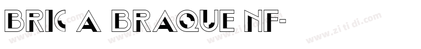 Bric a Braque NF字体转换